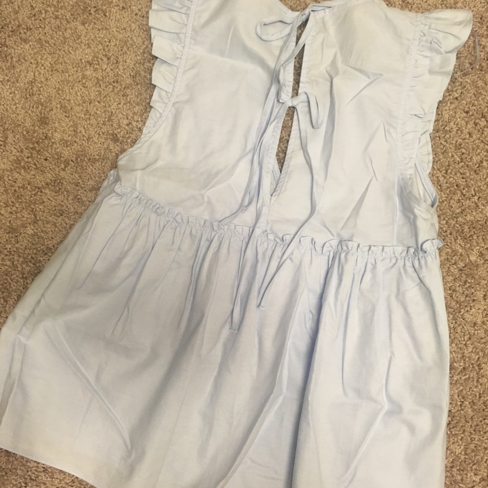NWT Zara Ruffle Top - Picture 5 of 5